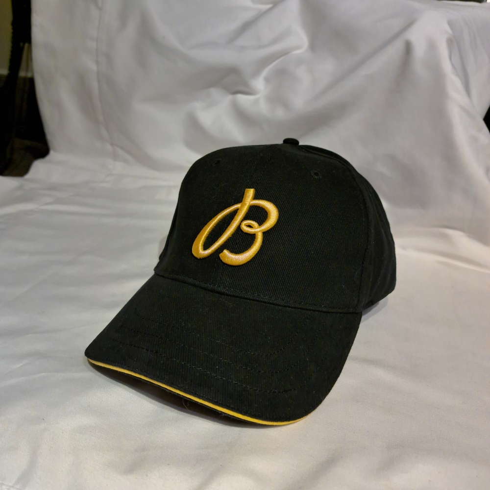 Breitling Black Cap with Gold Accent